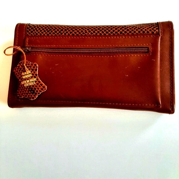 Stylish Wpmen's Genuine Leather Clucth Evening Wallet Bag - Picture 8 of 9